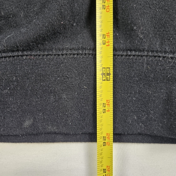 Philadelphia Eagles Rhinestone Sweatshirt Women's Medium NFL Team Apparel Black - Picture 10 of 11